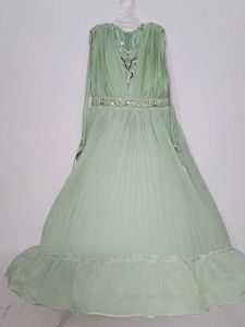 Mint Green Embellished Dress
