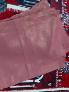 Dusty Rose Shimmer Scarf