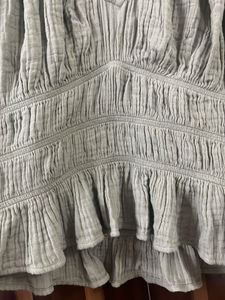 Chic Olive Green Peplum Top