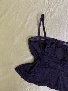 Lace Strapy Top Just 34-36