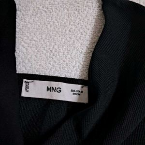 Mango Black Bralette Top