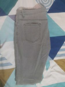 Gray Denim Jeans