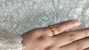 Gold Artificial Ring