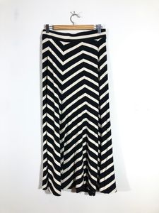 Black&amp;White Printed Skirt(Women’s)