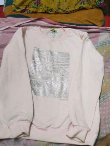 Pink Crew Neck Sweatshirt