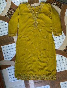 Elegant Yellow Kurta