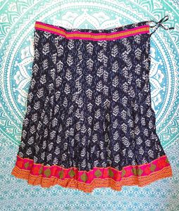 New Unused Cotton Maxi Skirt (Tailor Made)