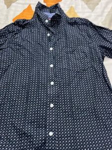 Black With Little Design On The Shirt