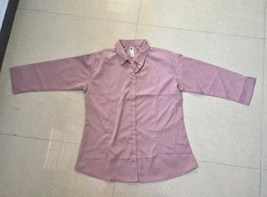 Lavender Button-Down Shirt