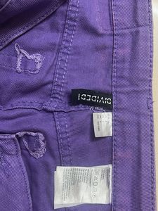 Purple Denim Jeans