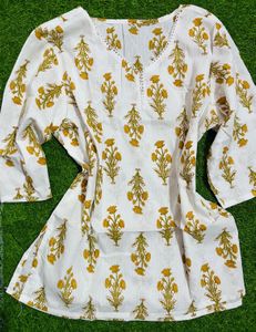 xxl size cotton Kurti unused brand new