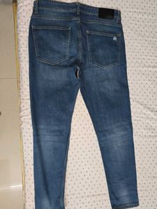 Zara Distressed Denim Jeans