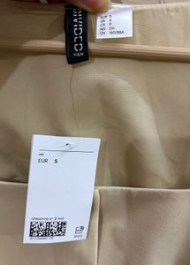 H &amp; M beige waistcoat women