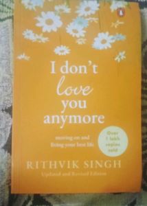 I Don't Love You Anymore Book