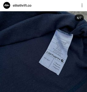 Carhartt Navy Blue T-Shirt