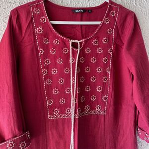 Embroidered Kurta