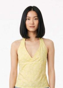 Yellow Halter Top