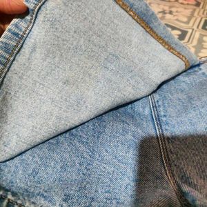 Denim Skort