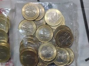 10 Rupees Coin AKAM 2025 RBI Mint Seal Packet 2ps