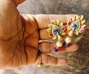 Vintage Peacock Pendant Necklace