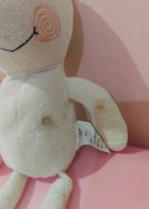 Soft White Bunny Plush