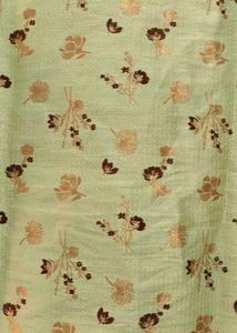 Fluorescent Jacket With Copper Kurta