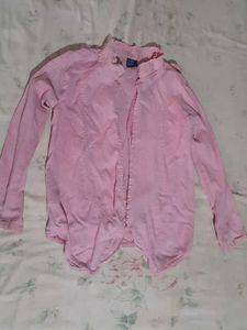 Pink Denim Jacket