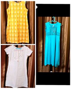 Combo Of 3 Kurti Size 42 Inches