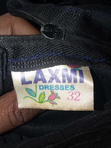 Girls' Party Dress - Black Lace