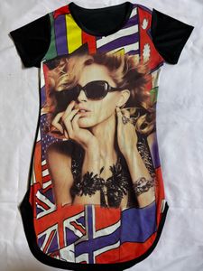 Long T-shirt And Party Where Top.