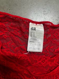 H&amp;M Sexy Red Thong N Redbra