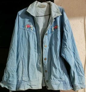 Embroidered Denim Jacket