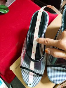 Chic Clear Strap Mules Used 2/3 Times
