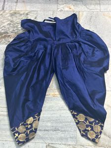 Floral Navy Kurta Set Women