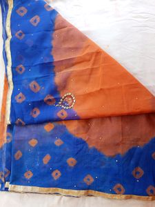 Stone Work Saree