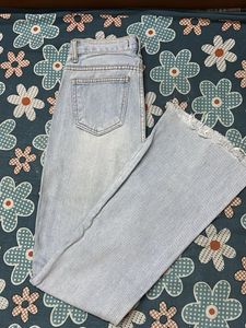 Light Wash Flare Jeans