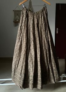 Ethnic Printed Flared Skirt