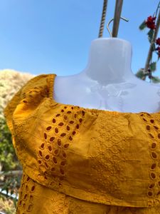 Mustard Colour Dress