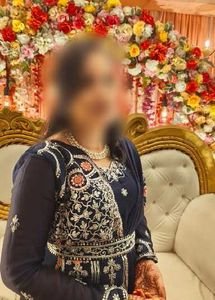 Elegant Navy Blue Ethnic Gown