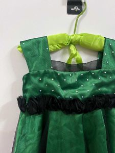 Green Party Dress