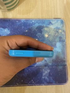 I Phone 5c With Cover and Earphones