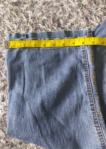 Embroidered Flare Jeans