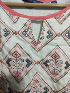 Printed Ethnic Dress