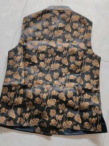 Floral Print Waistcoat