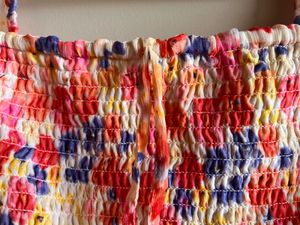 Floral Smocked Top