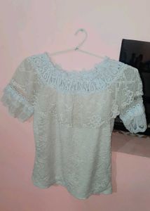 White Lace Top