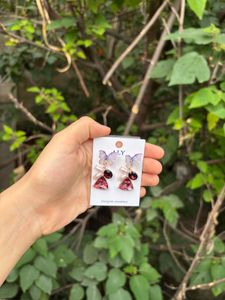 Butterfly Drop Earrings