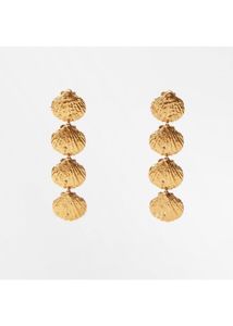 Brand New Zara Shell Dangler Earring From NYC