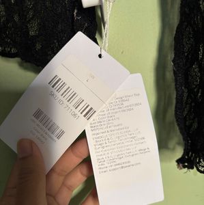 Elegant Black Lace Top