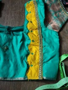 Golden Yellow Soft Silk Saree...